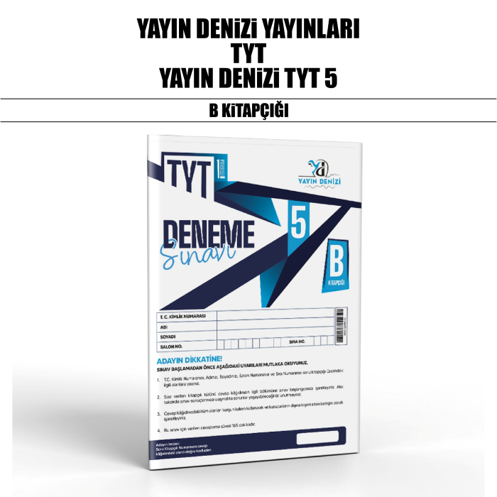 YDENİZİ TYT DENEME SINAVI 5-B - 25-26